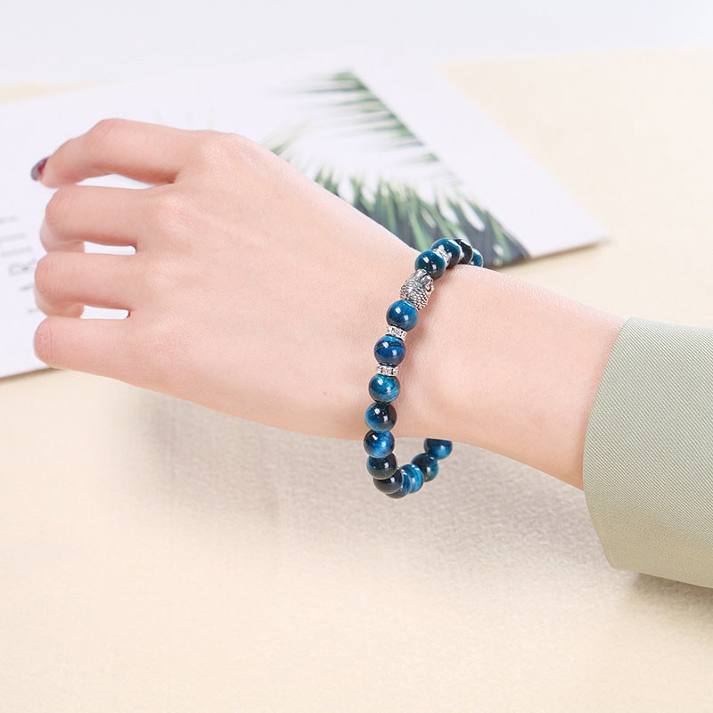 Blue Pearl Bracelet
