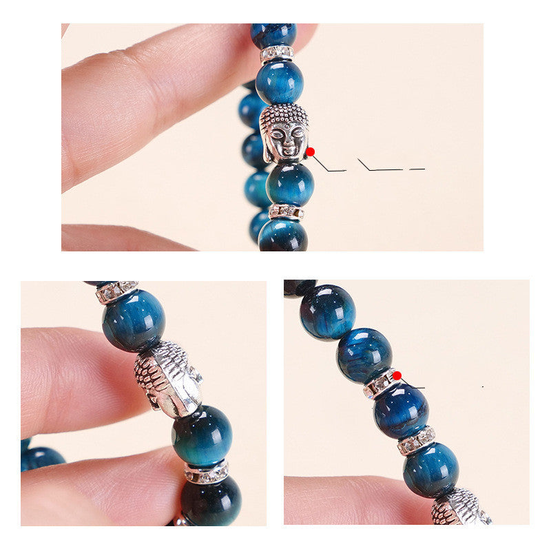Blue Pearl Bracelet